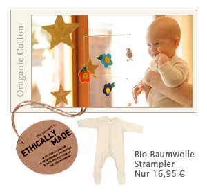 Bio-Baumwolle Strampler ab 16,95 €