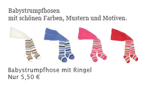 Babystrumpfhose mit Ringel nur 5,50 €