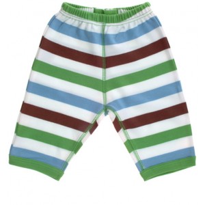 Bob & Blossom Babyhose dunkel-bunt gestreift