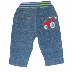Frugi Baby-Jeans Traktor Bio-Jersey Boys