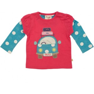 Frugi Bio-Baby Oberteil Campervan