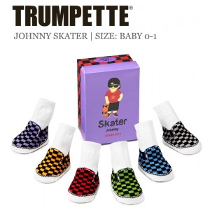 Trumpette Baby-Socken Johnny Skater 6er-Pack