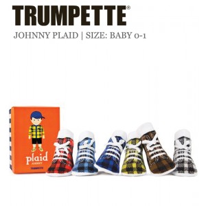 Trumpette Baby-Socken Johnnys Plaid 6er-Pack