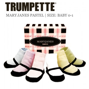 Trumpette Babysocken Maryjanes pastell 6er-Pack