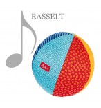 Ball mit Rassel für Babys - Softball 11 cm