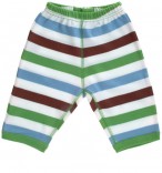 Bob & Blossom Babyhose dunkel-bunt gestreift