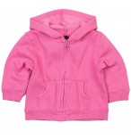 Baby Kapuzenjacke Hoodie pink