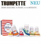 Trumpette Baby Sailors 6er-Pack in Geschenkverpackung