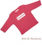 Bob & Blossom Longsleeve "Sweetie" pink
