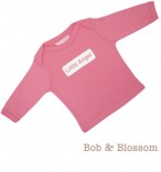 Bob & Blossom Longsleeve "Little Angel" rosa