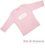 Bob & Blossom Longsleeve "daddy`s girl" hellrosa