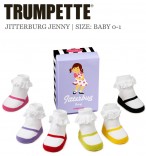 Taufsocken Taufsöckchen Baby-Socken Jitterburg Jenny 6er-Pack