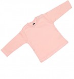 Longsleeve rosa mit Druckknöpfen