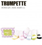 Trumpette Baby-Socken - Suzie Q's 6er-Pack