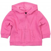 Baby Kapuzenjacke Hoodie pink