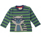 Frugi Bio-Baby-Oberteil Racoon