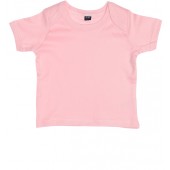 T-Shirt mit Couvert-Halsöffnung rosa