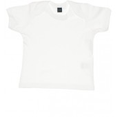 T-Shirt mit Couvert-Halsöffnung weiß 
