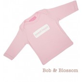 Bob & Blossom Longsleeve "sweet heart" hellrosa