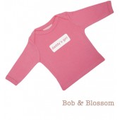 Bob & Blossom Longsleeve "daddy`s girl" rosa