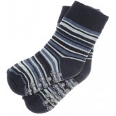 ABS Socken schwarz geringelt