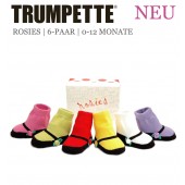 Trumpette Rosies Babysocken 6er Geschenkbox