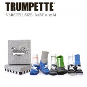 Trumpette 6 Paar Baby-Socken Varsity