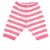 Bob & Blossom Babyhose pink-weiß gestreift