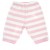 Bob & Blossom Babyhose rosa-weiß gestreift