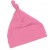 Babymütze mit Knoten pink-rosa