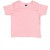 Baby Mädchen T-Shirt mit Couvert-Halsöffnung rosa