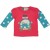 Frugi Baby Bio-Oberteil Campervan Layered Top, Raspberry