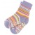 Baby-Socken ABS  lila geringelt