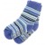 Baby Socken ABS blau geringelt