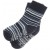 Baby Stoppersocken schwarz geringelt