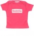 Bob & Blossom Baby T-Shirt "Sweetie" pink