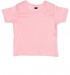 Baby Mädchen T-Shirt mit Couvert-Halsöffnung rosa