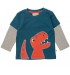 Frugi Bio-Baby-Oberteil Dino Layered Top