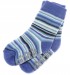 Baby Socken ABS blau geringelt