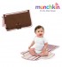 Munchkin praktische Wickeltasche rosa-braun