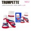 Trumpette 4her Baby-Socken Sandalen 2er-Pack