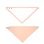 Babyhalstuch rosa/weiss