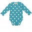 Bio-Baby Body Frugi Aqua Polka Dots