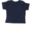 Baby und Kinder T-Shirt mit Couvert-Halsöffnung dunkelblau