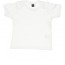 T-Shirt mit Couvert-Halsöffnung weiß 