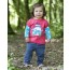 Frugi Baby-Jeans Henny Bio-Jersey mit passendem Oberteil