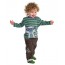 Frugi Bio-Baby-Oberteil Racoon Jungs