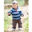 Frugi Baby-Pullover Fleece Bio-Baumwolle Junge