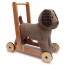 Lauflernwagen Hund – Percy Pup Push Along seitlich