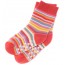 ABS Socken rot geringelt